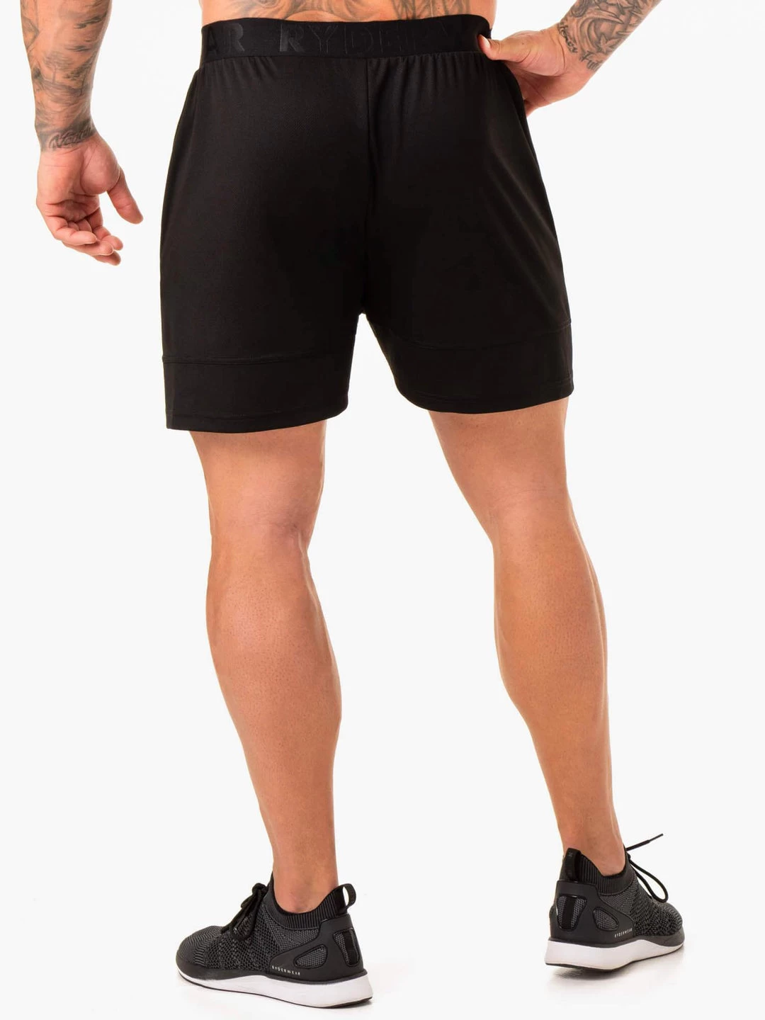 Action Mesh Short - Black 2 Action Mesh Short - Black - Image 2