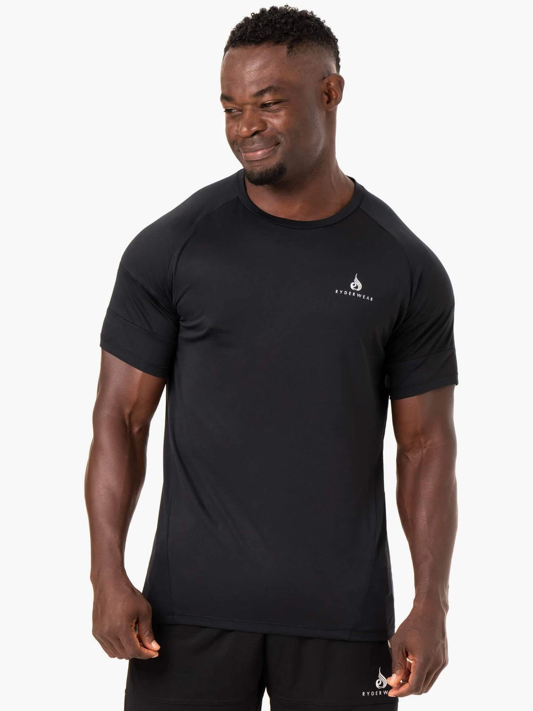 Action Mesh T-Shirt - Black 1 Action Mesh T-Shirt - Black
