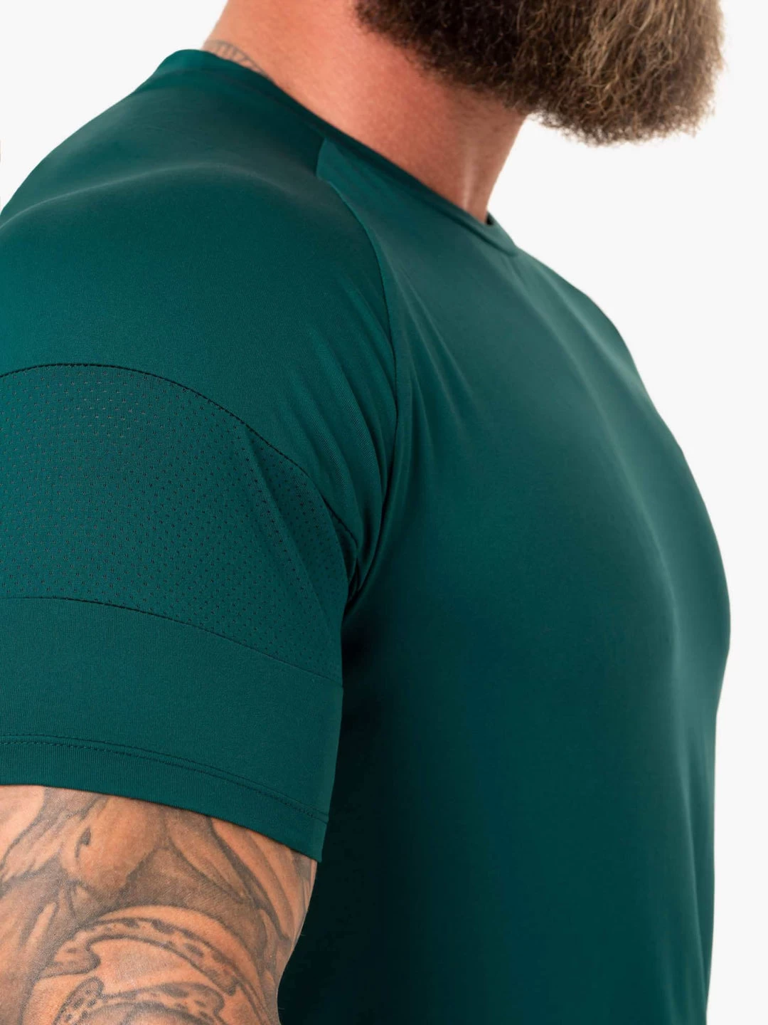 Action Mesh T-Shirt - Emerald 4 Action Mesh T-Shirt - Emerald - Image 4