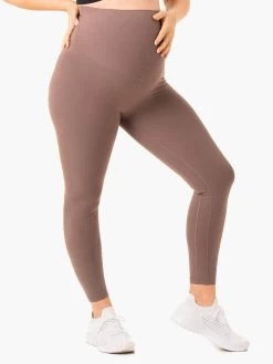 Active Bump Leggings - Chocolate 7 Active Bump Leggings - Chocolate -Ryderwear active bump leggings chocolate clothing ryderwear 517288 1080x