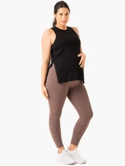 Active Bump Leggings - Chocolate 8 Active Bump Leggings - Chocolate -Ryderwear active bump leggings chocolate clothing ryderwear 964592 1080x