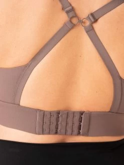 Active Bump Sports Bra - Chocolate -Ryderwear active bump sports bra chocolate clothing ryderwear 823563 1080x