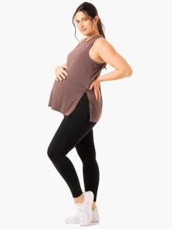 Active Bump Tank - Chocolate -Ryderwear active bump tank chocolate clothing ryderwear 234760 1080x