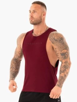Active Cotton Baller Tank - Burgundy -Ryderwear active cotton baller tank burgundy clothing ryderwear 275995 1080x