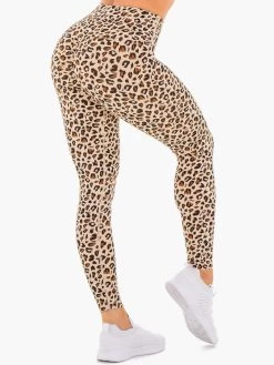 Adapt High Waisted Scrunch Leggings - Nude Leopard 6 Adapt High Waisted Scrunch Leggings - Nude Leopard -Ryderwear adapt high waisted scrunch leggings nude leopard clothing ryderwear 183511 1080x