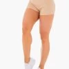 Adapt High Waisted Scrunch Shorts - Nude