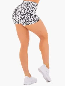 Adapt High Waisted Scrunch Shorts - Snow Leopard 6 Adapt High Waisted Scrunch Shorts - Snow Leopard -Ryderwear adapt high waisted scrunch shorts snow leopard clothing ryderwear 813112 1080x