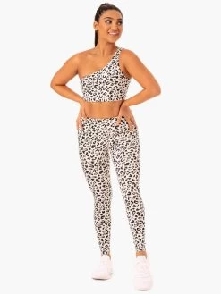 Adapt One Shoulder Sports Bra - Ivory Leopard 7 Adapt One Shoulder Sports Bra - Ivory Leopard -Ryderwear adapt one shoulder sports bra ivory leopard clothing ryderwear 617288 1080x