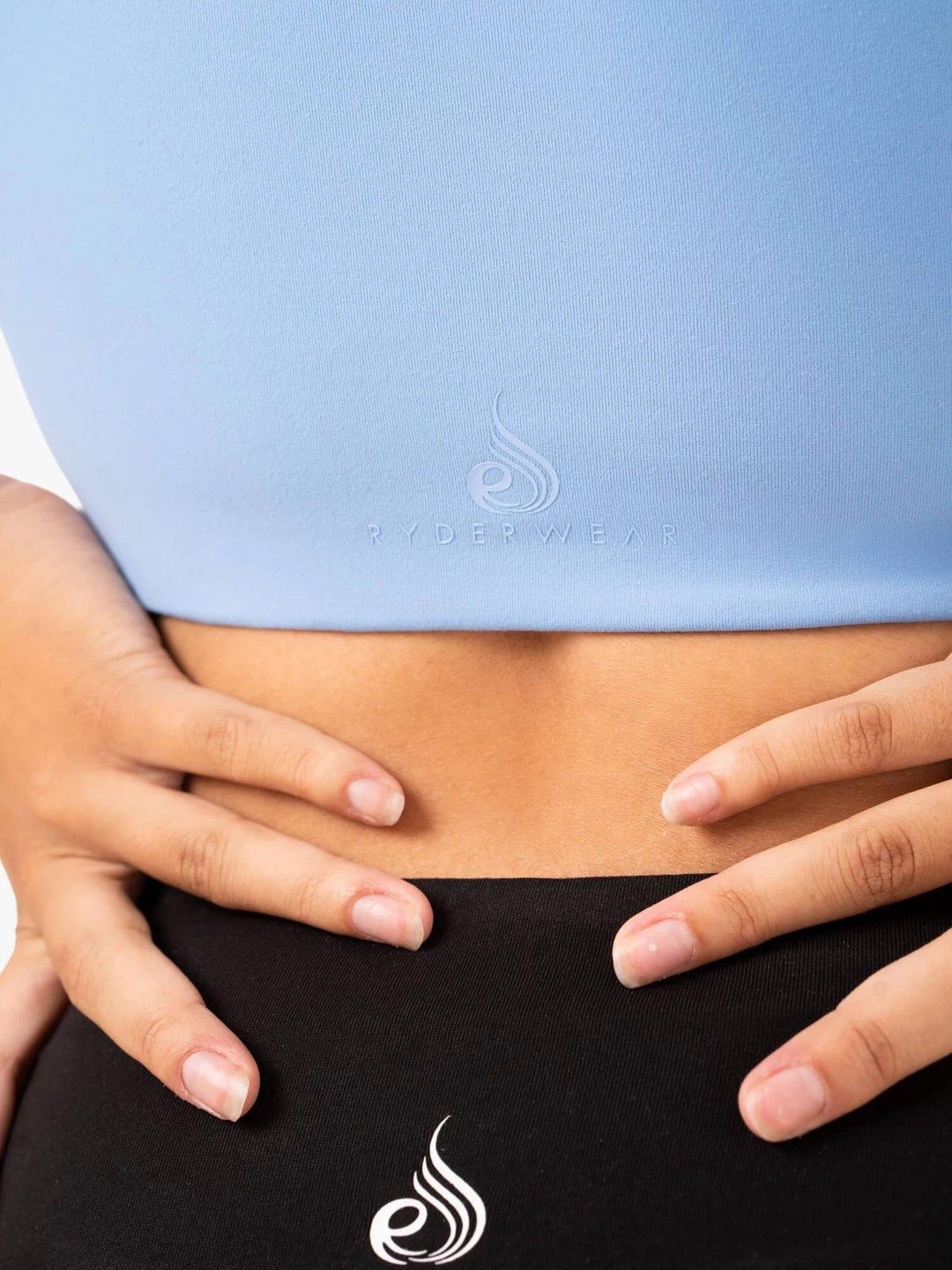 Adapt One Shoulder Sports Bra - Sky Blue 4 Adapt One Shoulder Sports Bra - Sky Blue - Image 4