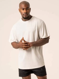 Advance Oversized T-Shirt - Stone -Ryderwear advance oversized t shirt stone clothing ryderwear 141186 1080x