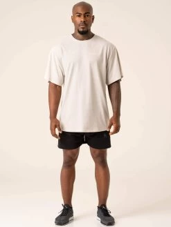 Advance Oversized T-Shirt - Stone -Ryderwear advance oversized t shirt stone clothing ryderwear 677569 1080x