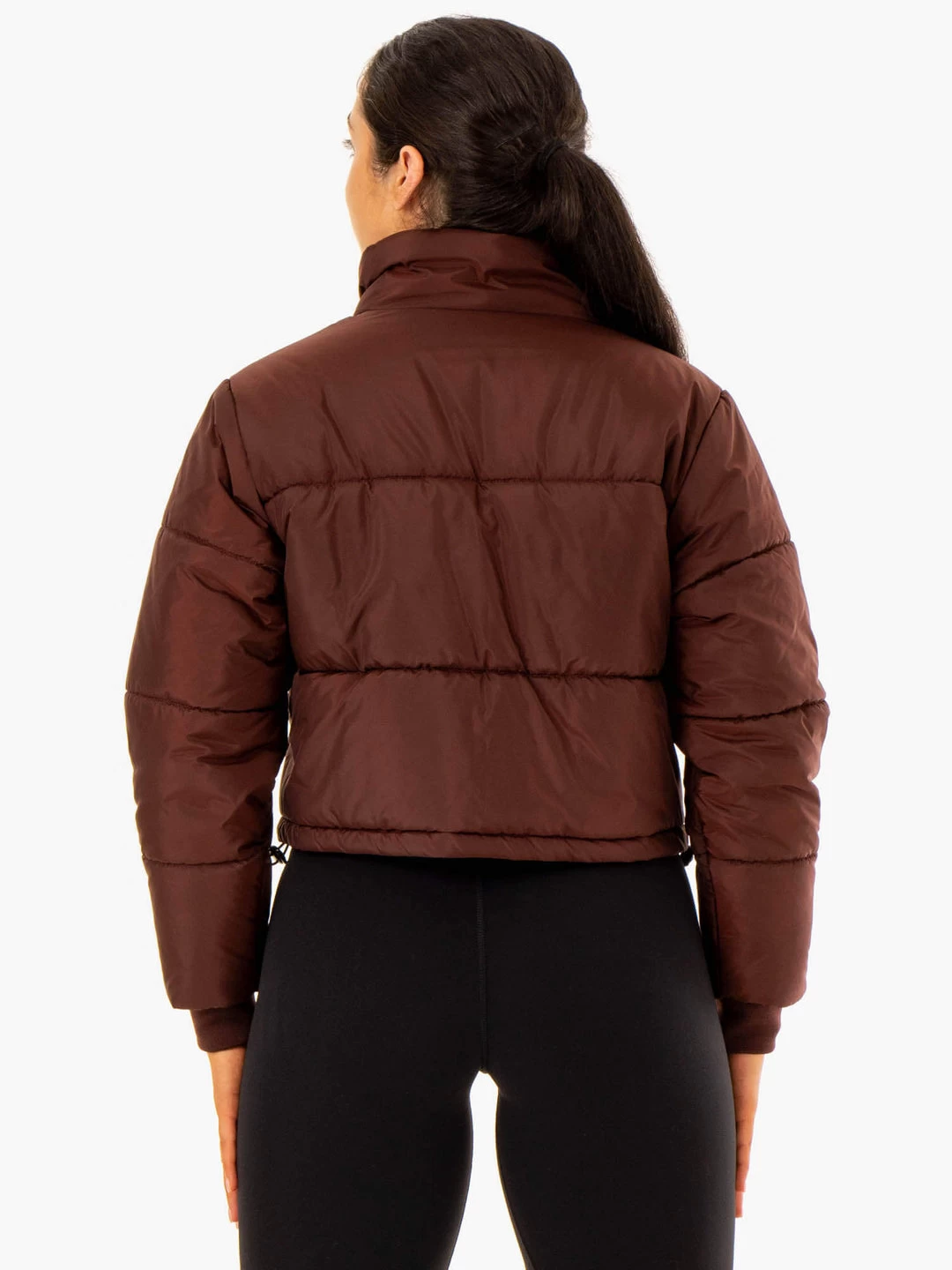 Apex Puffer Jacket - Chocolate 3 Apex Puffer Jacket - Chocolate - Image 3