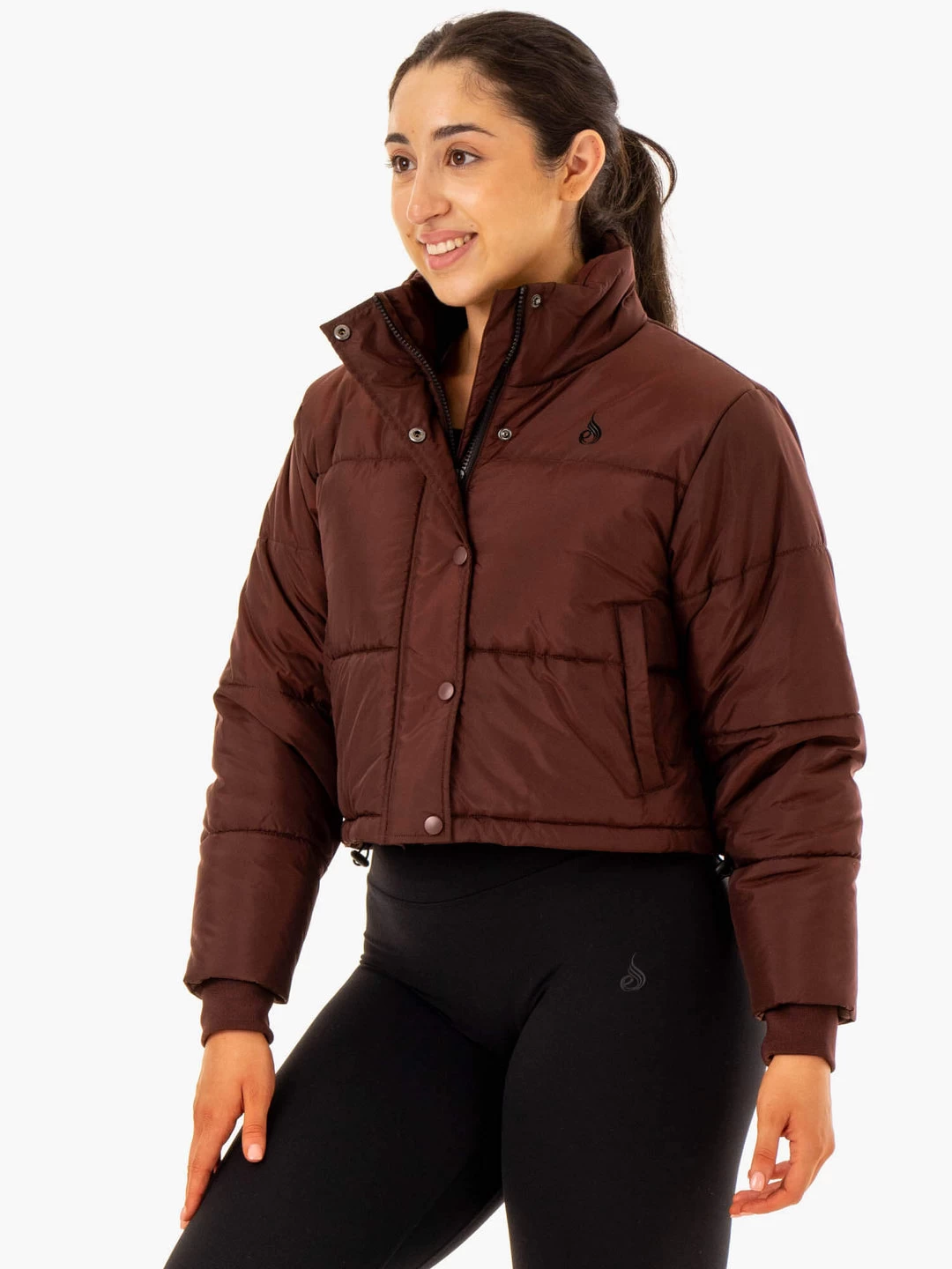 Apex Puffer Jacket - Chocolate 5 Apex Puffer Jacket - Chocolate - Image 5