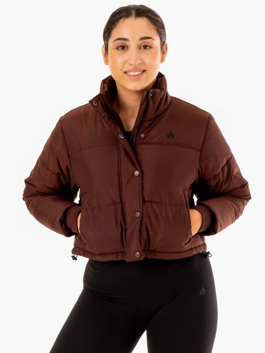 Apex Puffer Jacket - Chocolate 1 Apex Puffer Jacket - Chocolate