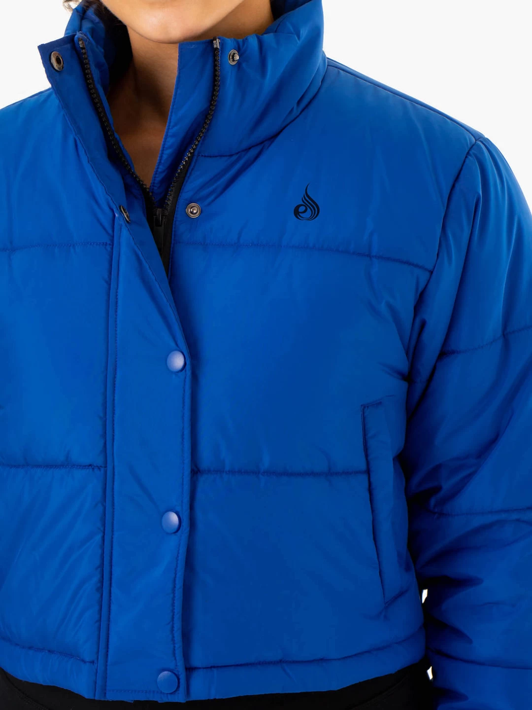 Apex Puffer Jacket - Cobalt Blue 6 Apex Puffer Jacket - Cobalt Blue - Image 6