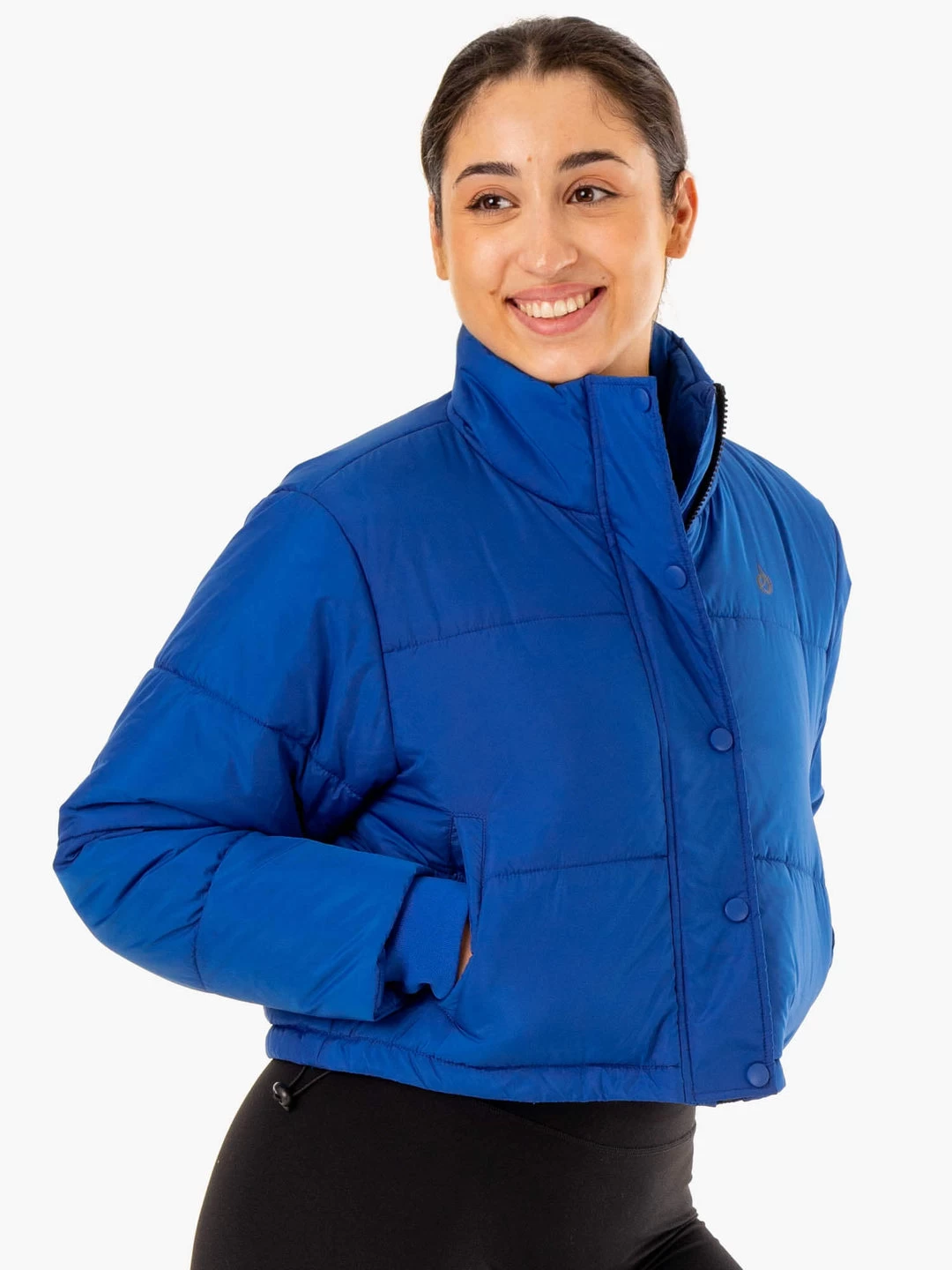 Apex Puffer Jacket - Cobalt Blue 5 Apex Puffer Jacket - Cobalt Blue - Image 5