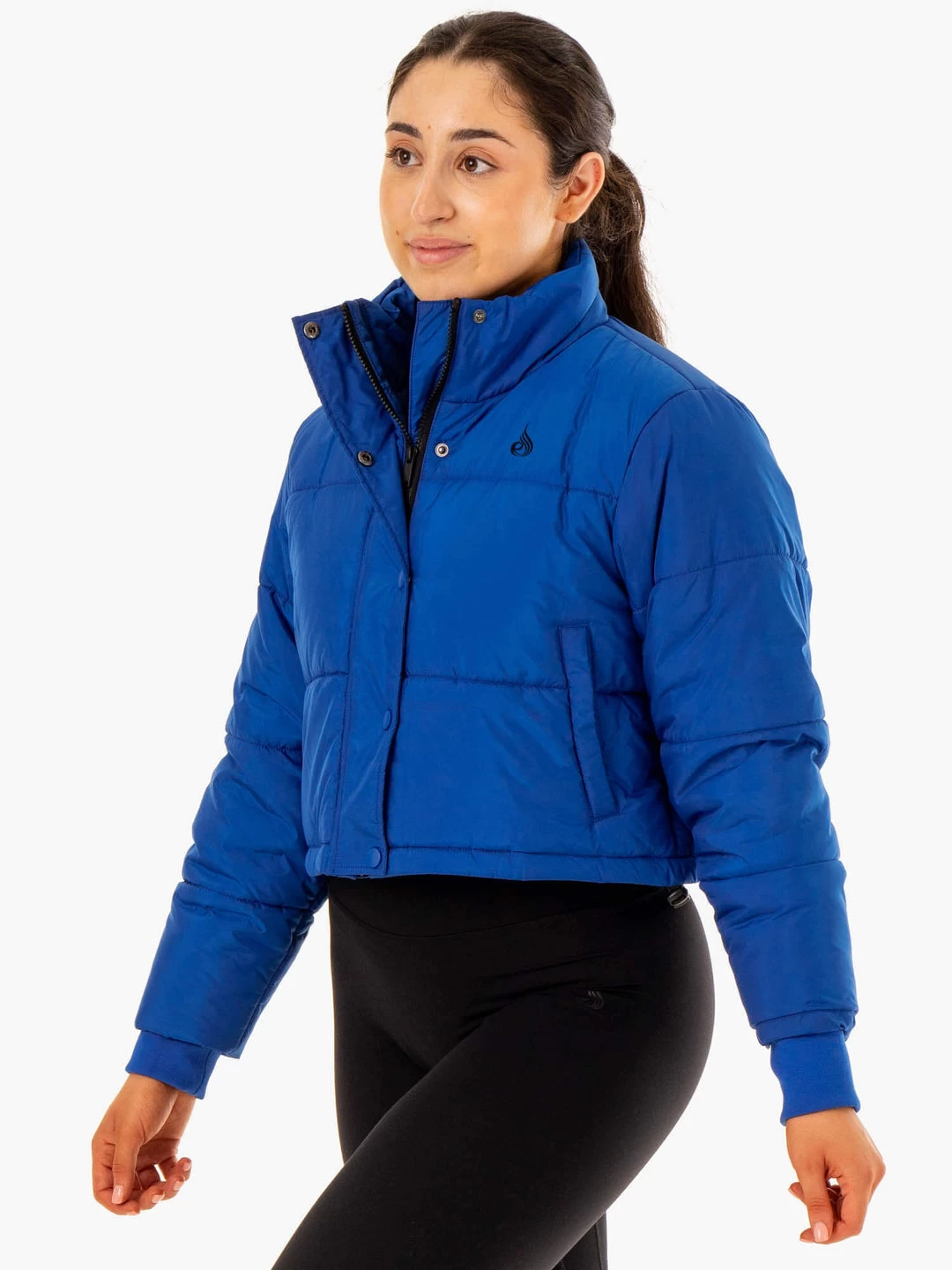 Apex Puffer Jacket - Cobalt Blue 4 Apex Puffer Jacket - Cobalt Blue - Image 4