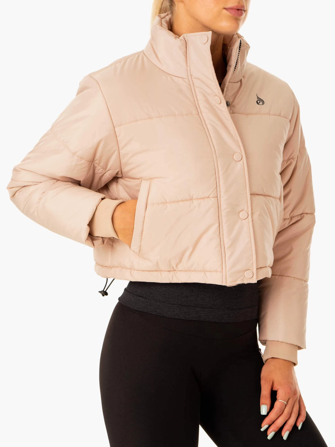 Apex Puffer Jacket - Nude 5 Apex Puffer Jacket - Nude - Image 5