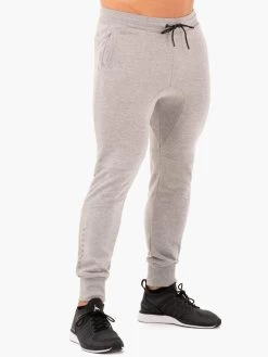Athletic Fleece Track Pants - Grey Marl -Ryderwear athletic fleece track pants grey marl clothing ryderwear 120775 1080x