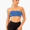 Bandeau Sports Bra - Blue