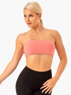Bandeau Sports Bra - Pink