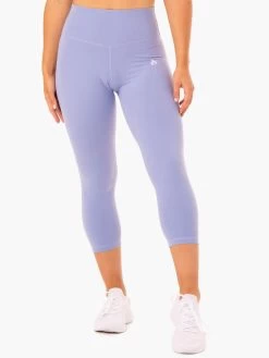 Base 7/8 High Waisted Leggings - Purple -Ryderwear base 78 high waisted leggings purple clothing ryderwear 280542 1080x