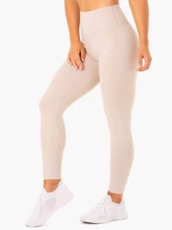 Base Full Length High Waisted Leggings - Mushroom -Ryderwear base full length high waisted leggings mushroom clothing ryderwear 676121 1080x