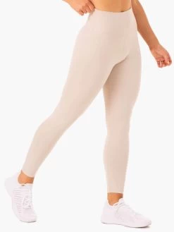 Base Full Length High Waisted Leggings - Mushroom -Ryderwear base full length high waisted leggings mushroom clothing ryderwear 681082 1080x