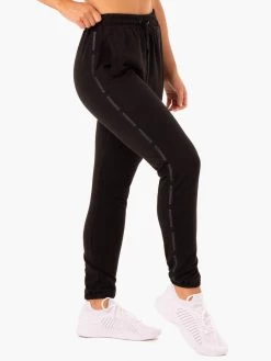 Base High Waisted Track Pants - Black -Ryderwear base high waisted track pants black clothing ryderwear 422598 1080x