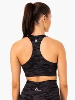 Base Racer Back Sports Bra - Black Camo -Ryderwear base racer back sports bra black camo clothing ryderwear 464779 1080x