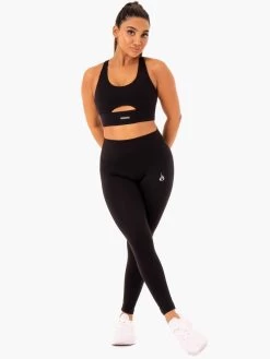 Base Racer Back Sports Bra - Black 10 Base Racer Back Sports Bra - Black -Ryderwear base racer back sports bra black clothing ryderwear 880317 1080x