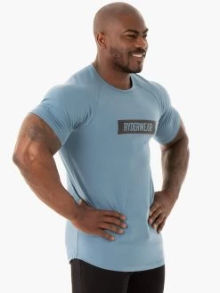 Base T-Shirt - Blue -Ryderwear base t shirt blue clothing ryderwear 272811 1080x