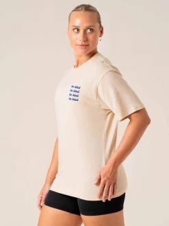 Be Kind T-Shirt - Chalk -Ryderwear be kind t shirt chalk clothing ryderwear 585771 1080x