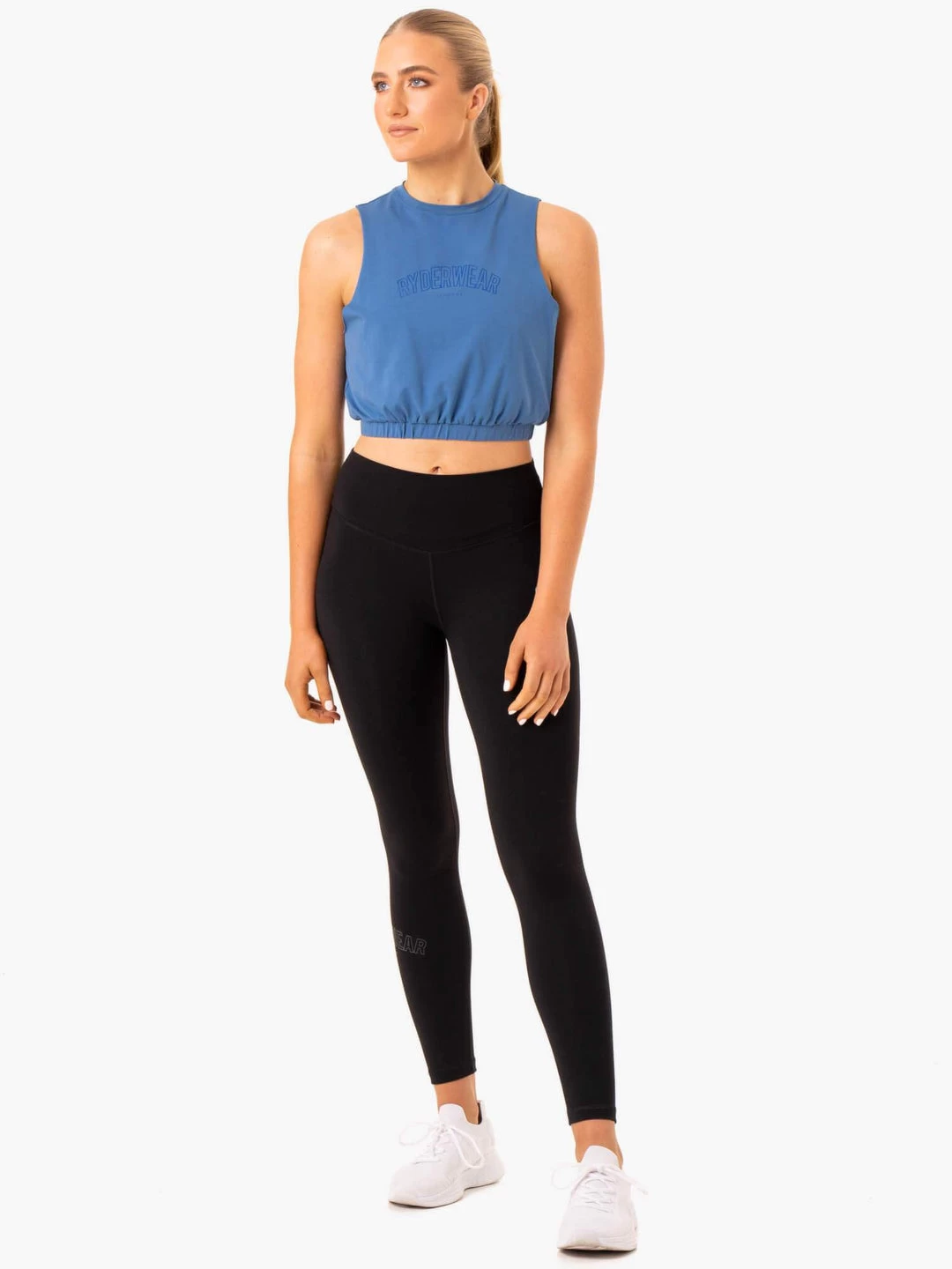 Boxer Muscle Tank - Blue 5 Boxer Muscle Tank - Blue - Image 5