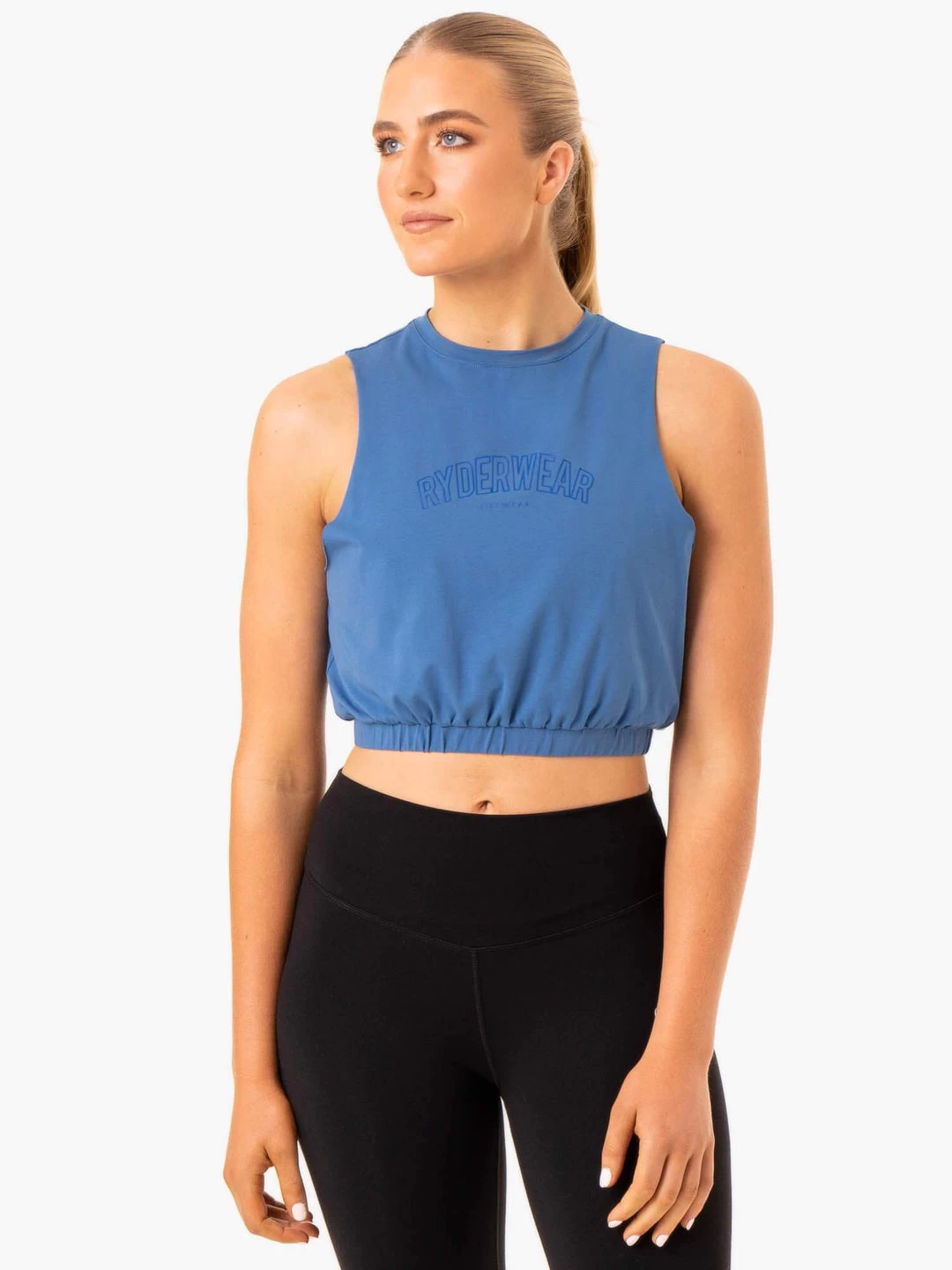 Boxer Muscle Tank - Blue 1 Boxer Muscle Tank - Blue