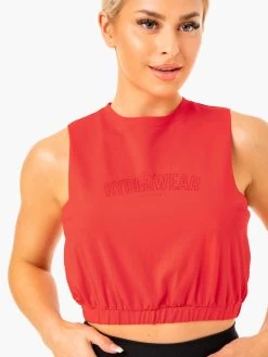 Boxer Muscle Tank - Red -Ryderwear boxer muscle tank red clothing ryderwear 957020 1080x