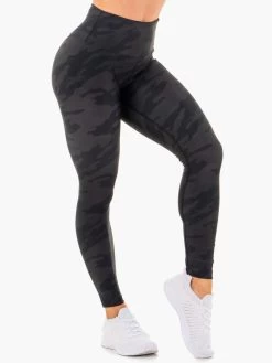 Camo High Waisted Leggings - Black Camo 7 Camo High Waisted Leggings - Black Camo -Ryderwear camo high waisted leggings black camo clothing ryderwear 848281 1080x
