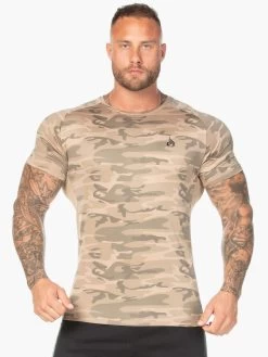 Camo Mesh T-Shirt - Tan Camo -Ryderwear camo mesh t shirt tan camo clothing ryderwear 785979 1080x
