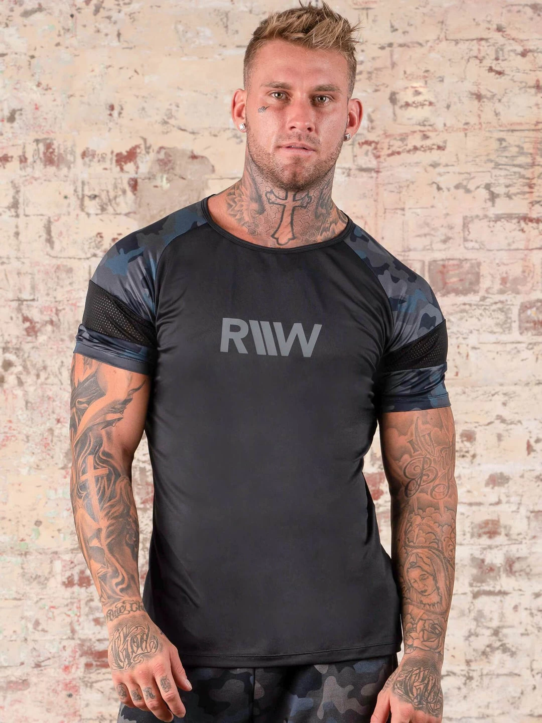 Camo T-Shirt - Black/Camo 1 Camo T-Shirt - Black/Camo