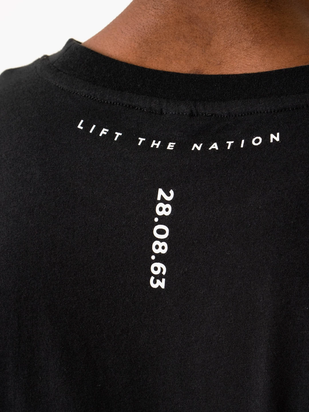 Stronger United Oversized T-Shirt - Black 2 Stronger United Oversized T-Shirt - Black - Image 2