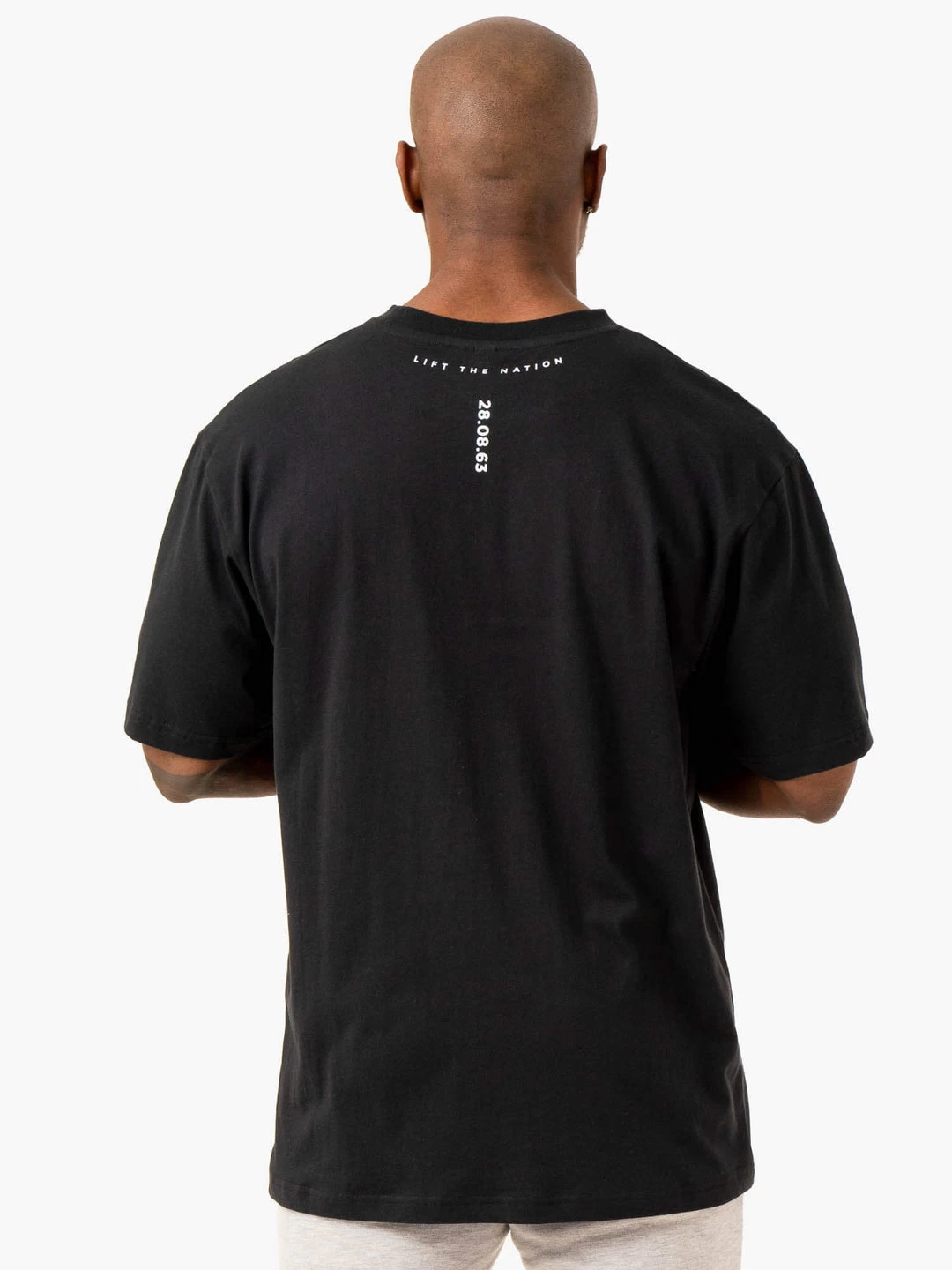 Stronger United Oversized T-Shirt - Black 5 Stronger United Oversized T-Shirt - Black - Image 5