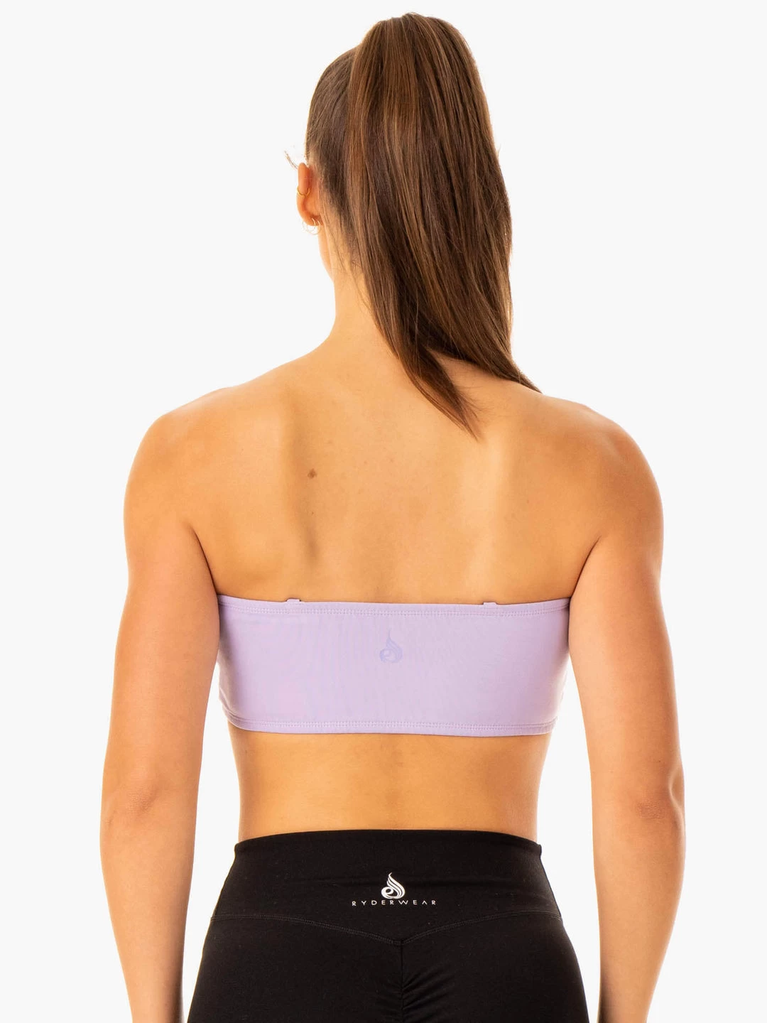 Convertible Bandeau Sports Bra - Lavender 2 Convertible Bandeau Sports Bra - Lavender - Image 2