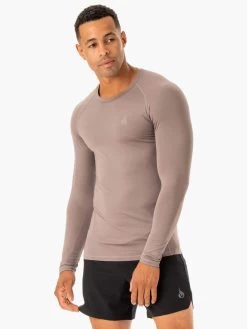 Division Base Layer Long Sleeve - Taupe -Ryderwear division base layer long sleeve taupe clothing ryderwear 541594 1080x