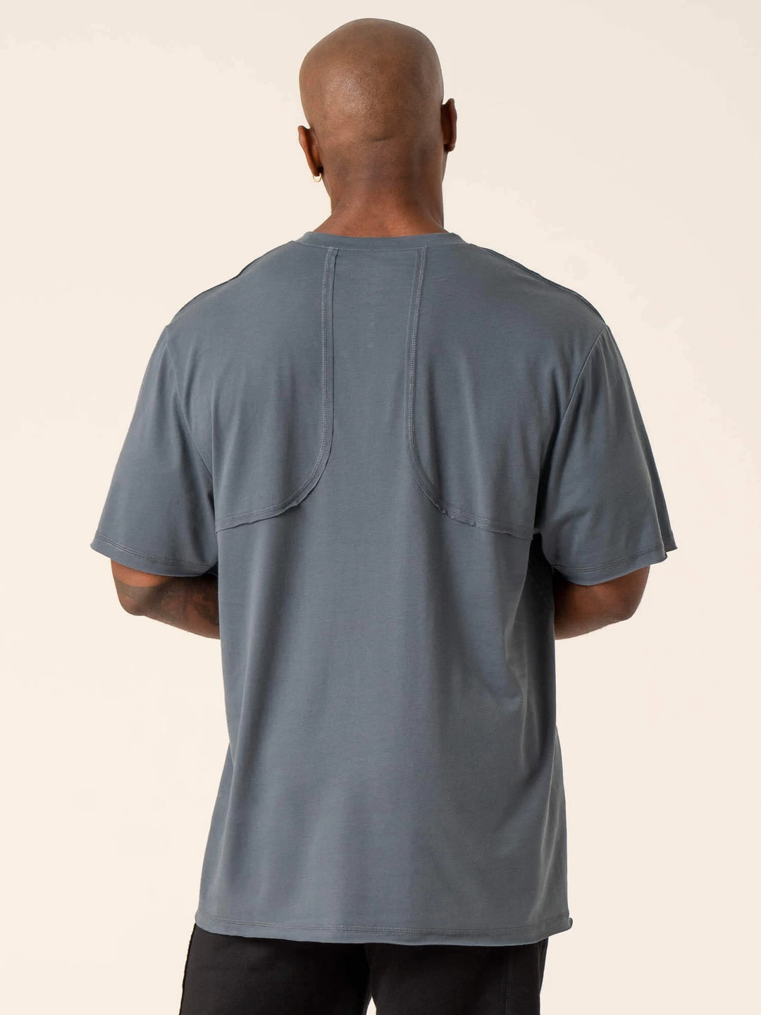 Dynamic Oversized T-Shirt - Petrol 2 Dynamic Oversized T-Shirt - Petrol - Image 2