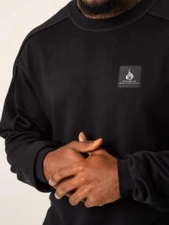 Dynamic Pullover Jumper - Black -Ryderwear dynamic pullover jumper black clothing ryderwear 641262 1080x