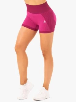 Electra Seamless Shorts - Electric Pink