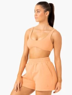 Elevate Lounge Bra - Apricot -Ryderwear elevate lounge bra apricot clothing ryderwear 798346 1080x