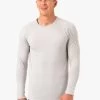 Enhance Long Sleeve Training Top - Snow Grey