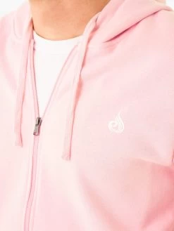 Essential Zip Up Jacket - Pink 7 Essential Zip Up Jacket - Pink -Ryderwear essential zip up jacket pink clothing ryderwear 260418 1080x