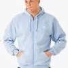 Essential Zip Up Jacket - Sky Blue